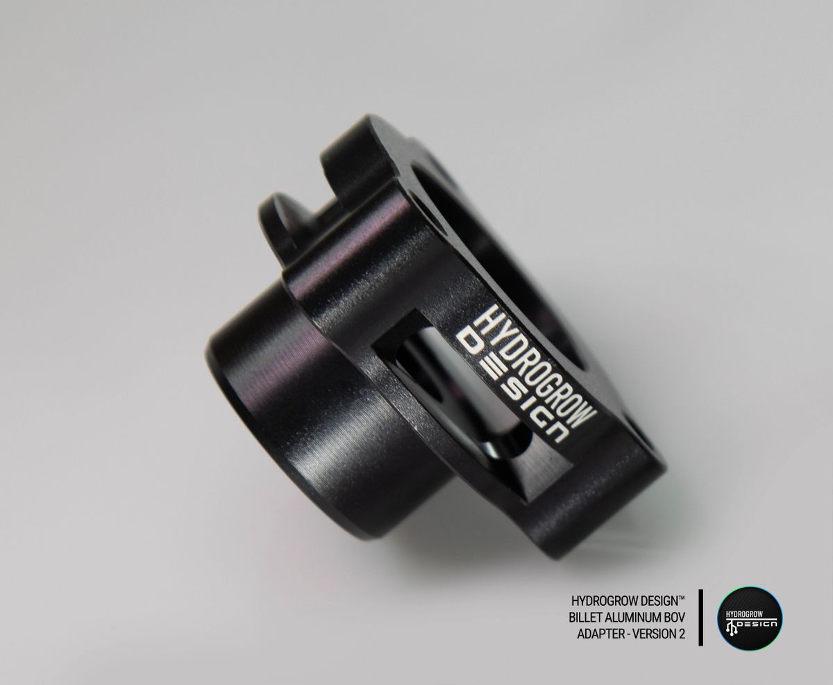 Silverado/Sierra 2.7L Turbo Blow Off Valve Adapter [Version2] BLACK